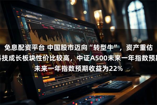 免息配资平台 中国股市迈向“转型牛”，资产重估仍在继续！科技成长板块性价比较高，中证A500未来一年指数预期收益为22%